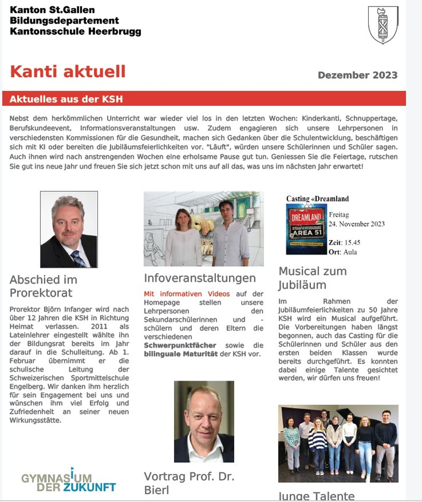 Kanti Aktuell Dezember 2023