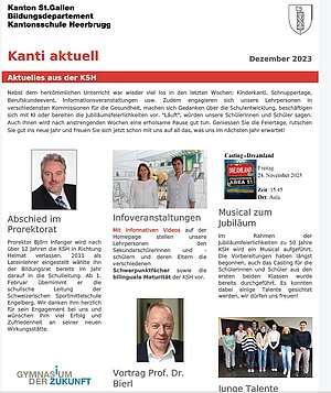 Kanti Aktuell Dezember 2023