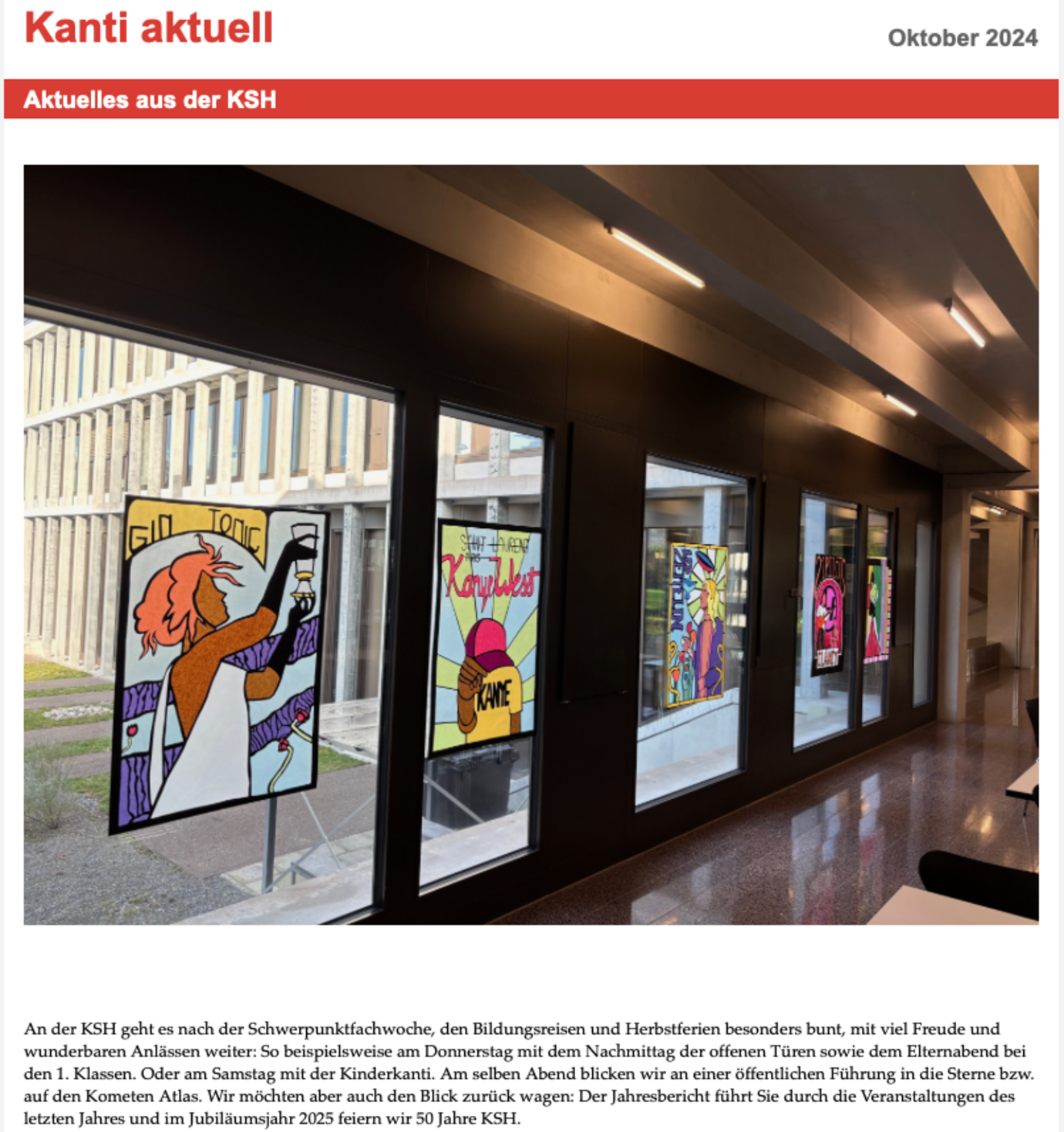 Kanti Aktuell Oktober 2024