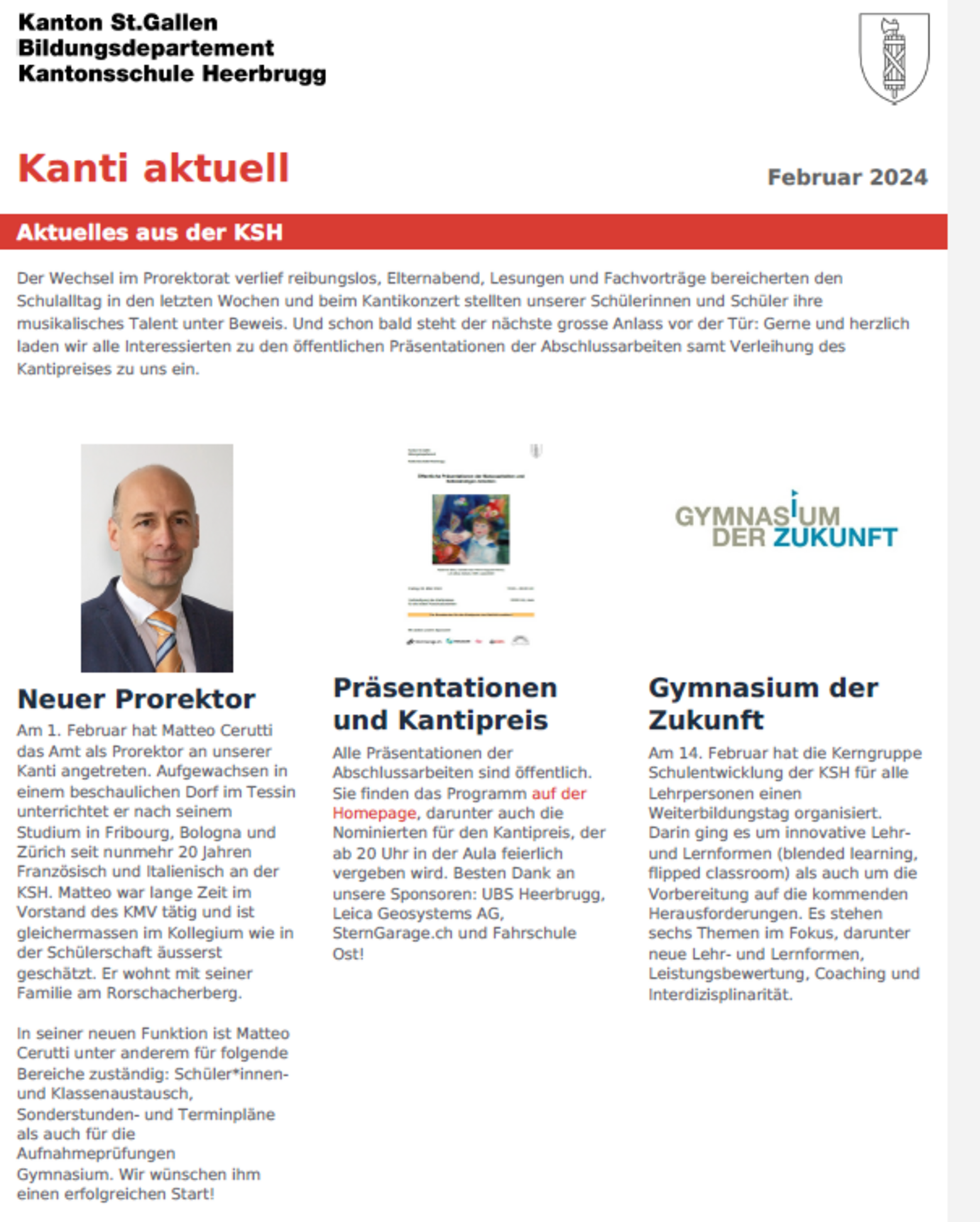 Kanti Aktuell Februar 2024