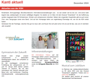 Kanti Aktuell Dezember 2024