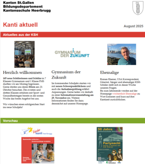 Kanti Aktuell August 2025