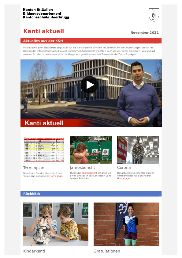 Kanti Aktuell November 2021