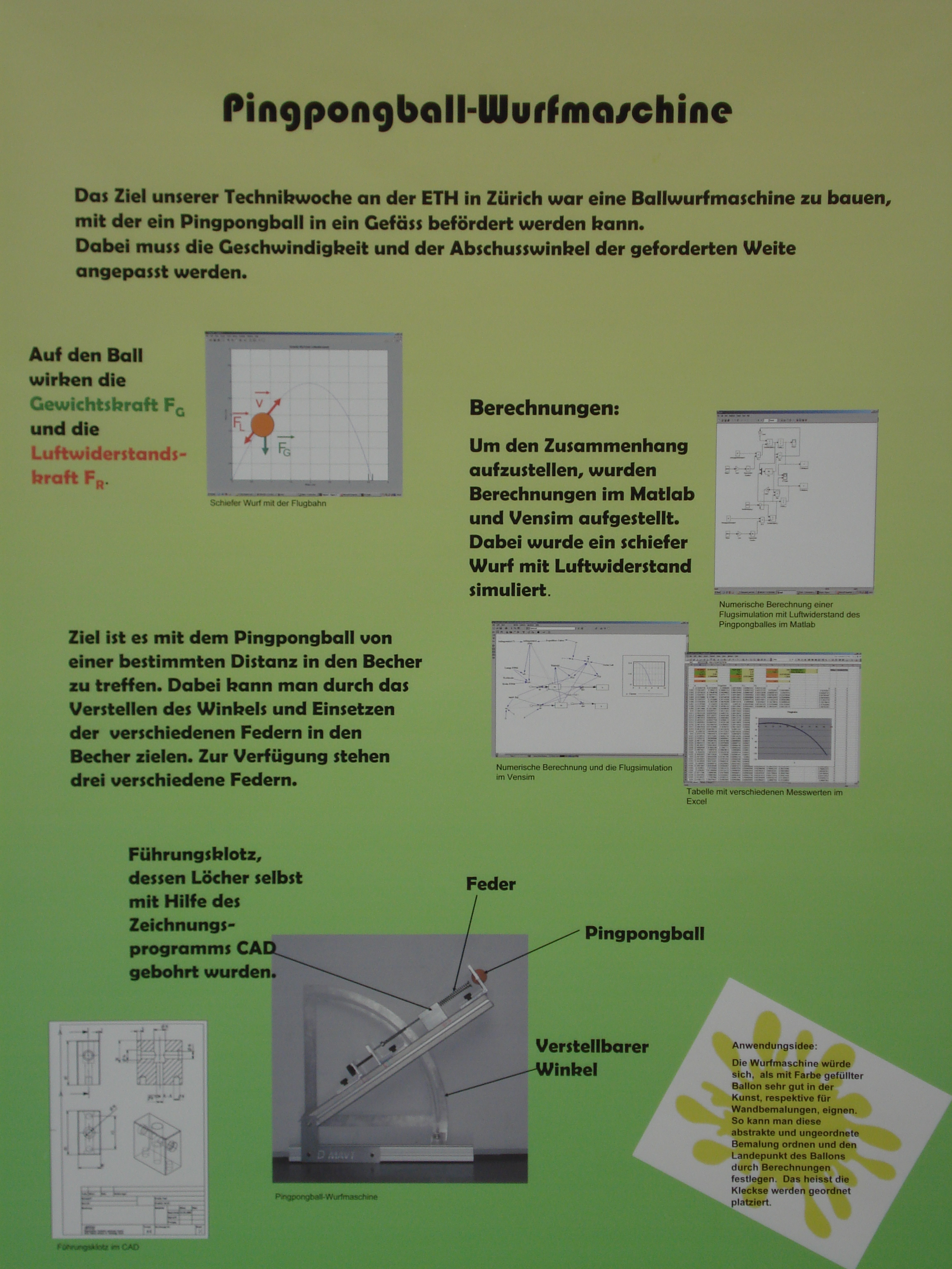 Kantonsschule Heerbrugg - Impressionen aus Sonderwochen